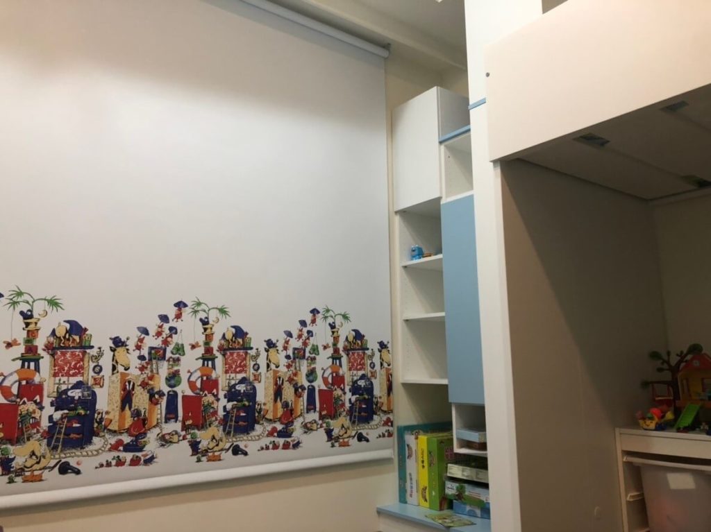 印刷捲簾 兒童房